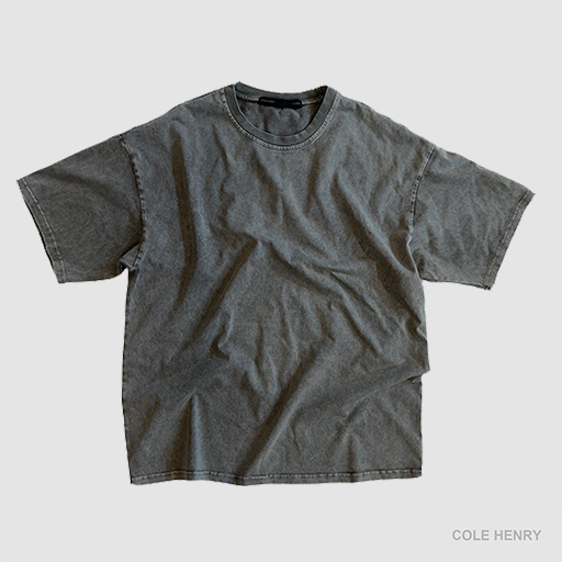 Blank Tee Ash