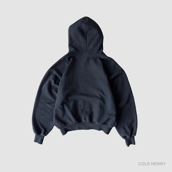 Blank Zip Up Black - Second Image