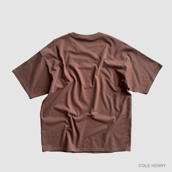 Blank Tee Brown - Second Image