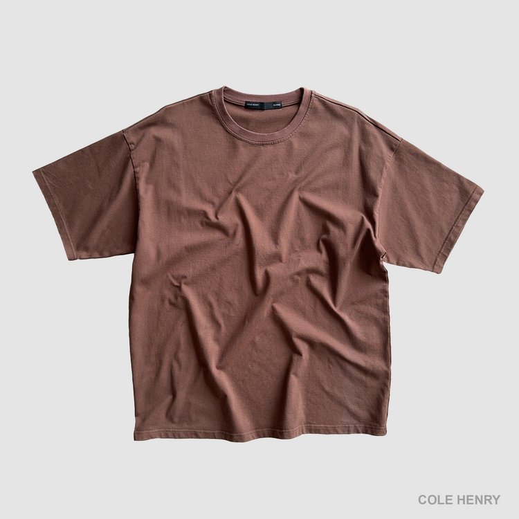 Blank Tee Brown