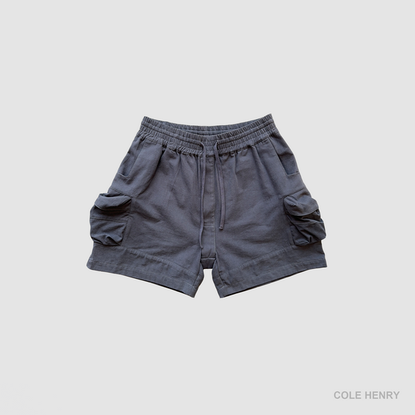 
    Parachute Cargo Shorts Charcoal Featured Image
