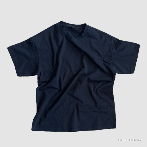 Blank Tee Navy