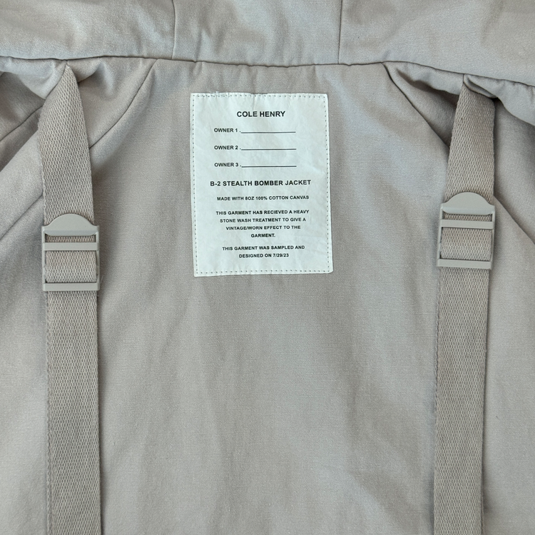 B-2 Stealth Bomber Jacket Kahki